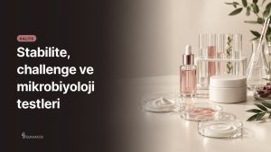 Petri kapları, test tüpleri ve krem kavanozu